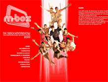 Tablet Screenshot of m-box.absolventenshow.de